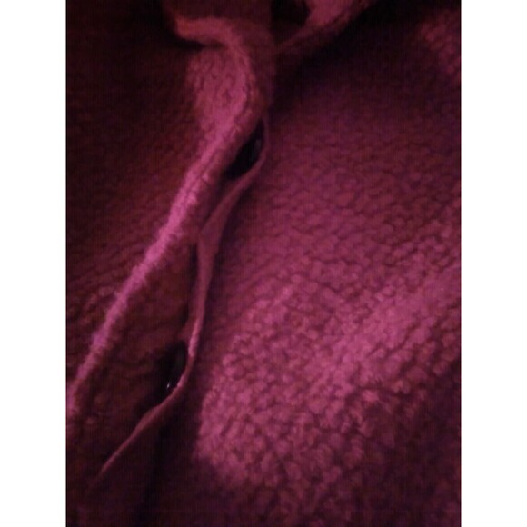 LANDS' END Women's Coat Size 14P Wool-Blend Red - Picture 3 of 8